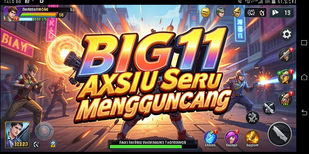 Gameplay seru BIG11 dengan aksi mendebarkan.