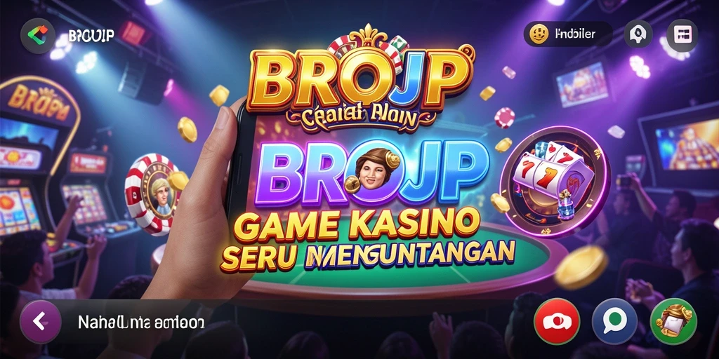 Screenshot BROJP menunjukkan keseruan gameplay Kasino yang mengasyikkan.