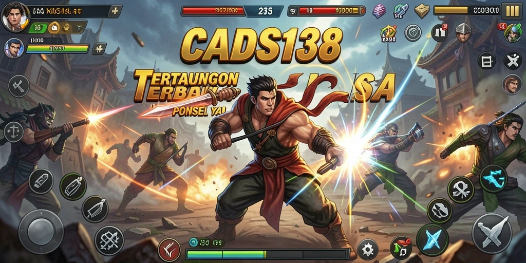 Tampilan aksi seru dalam game Fighting CADAS138.