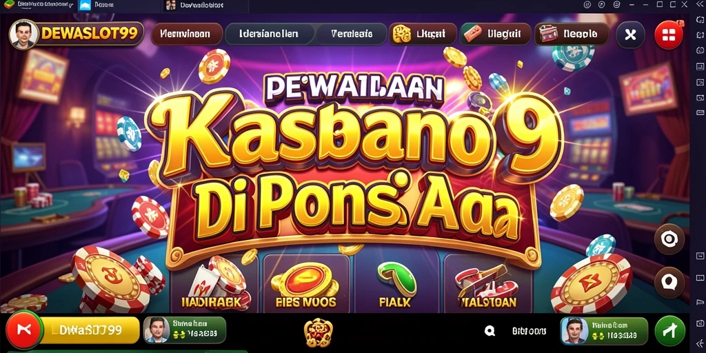 Tampilan gameplay Kasino DEWASLOT99 yang menarik dan interaktif.
