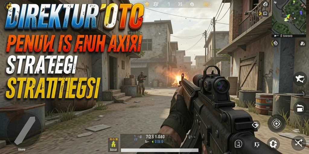 Gameplay mendebarkan dari DIREKTURTOTO dengan aksi tembak-menembak yang intens.