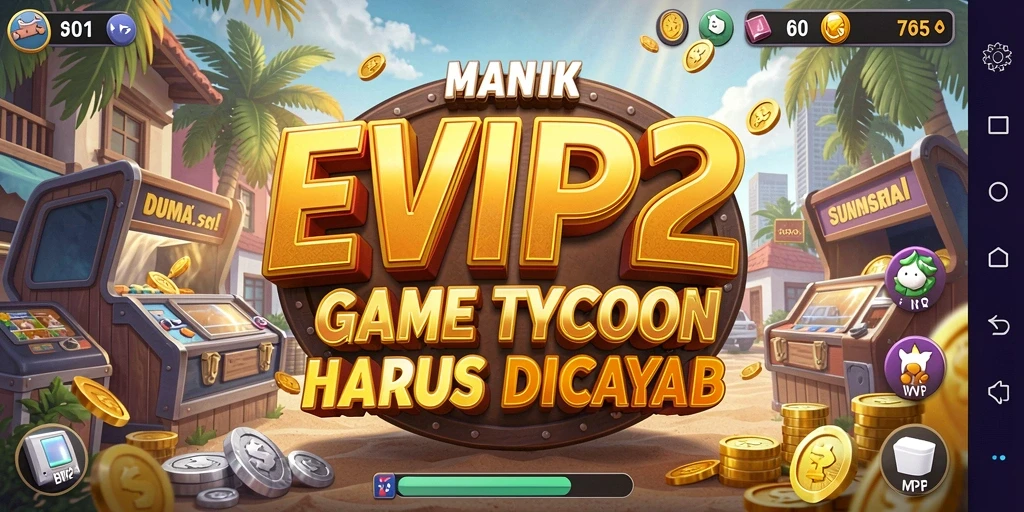 Gameplay EVIP2 yang seru dan menantang di dunia Tycoon.