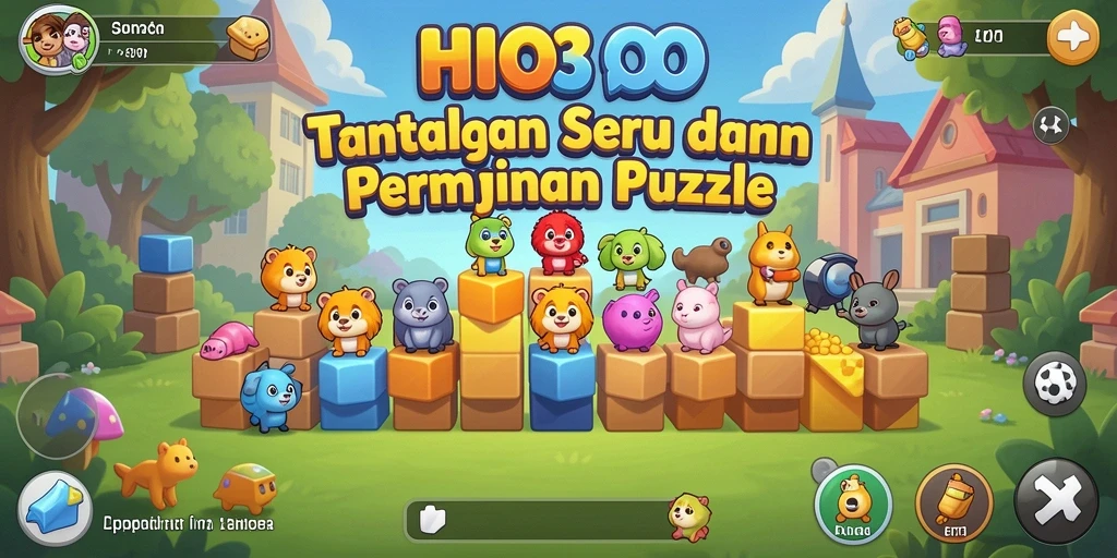 Screenshot gameplay HO3 yang menunjukkan tantangan puzzle yang menarik.
