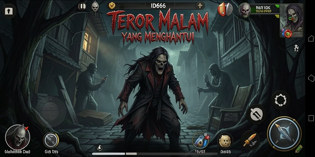 Gameplay ID66 yang menegangkan dan menyeramkan.