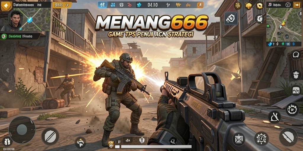 Screenshot MENANG666 menampilkan aksi tembak-menembak yang mendebarkan.