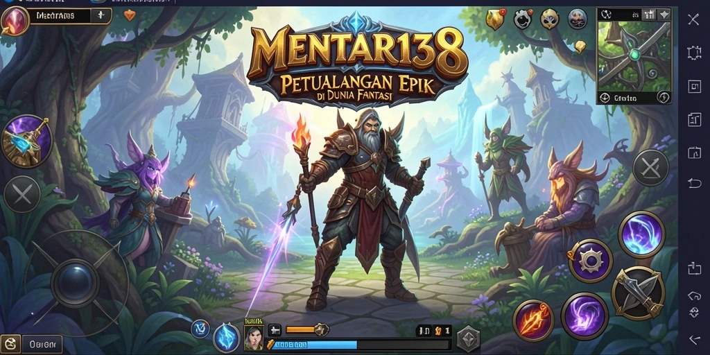 Gameplay seru di dunia fantasi MENTARI138
