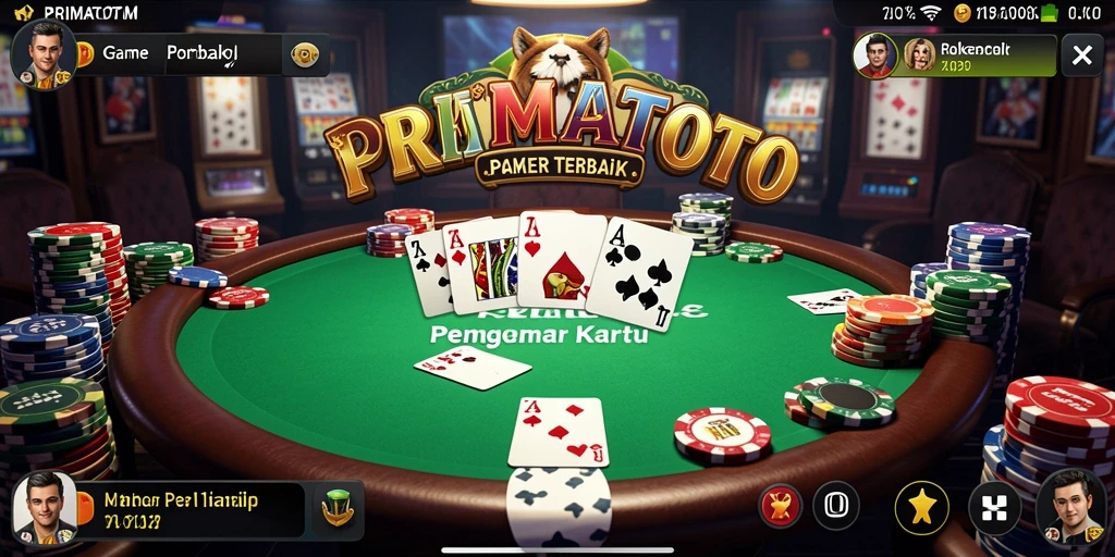 Tampilan gameplay seru dan menantang di PRIMATOTO.